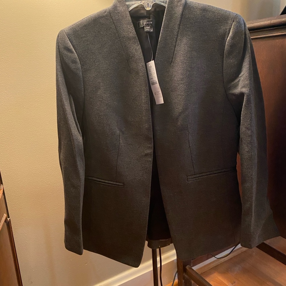 J.Crew Charcoal Blazer